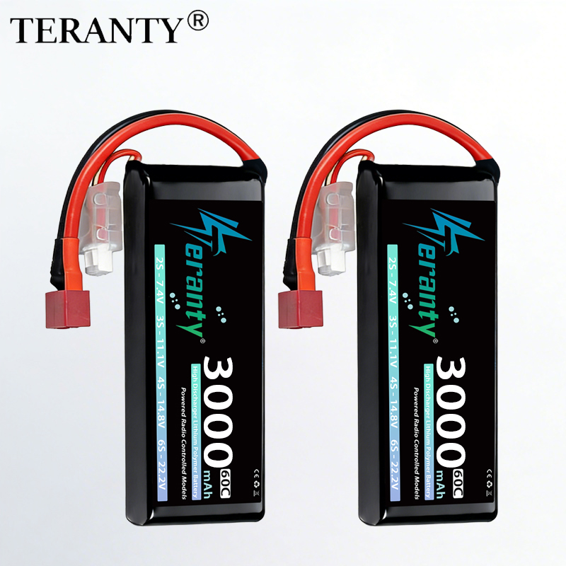 Rc Hobby Airplanes - TERANTY 2S 3000mAh Lipo Batterij 7.4V