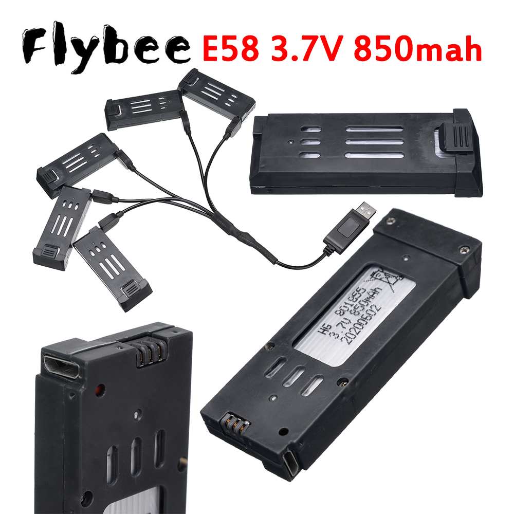 Rc Hobby Airplanes - 3.7V 850mAh RC Drone Batterij voor