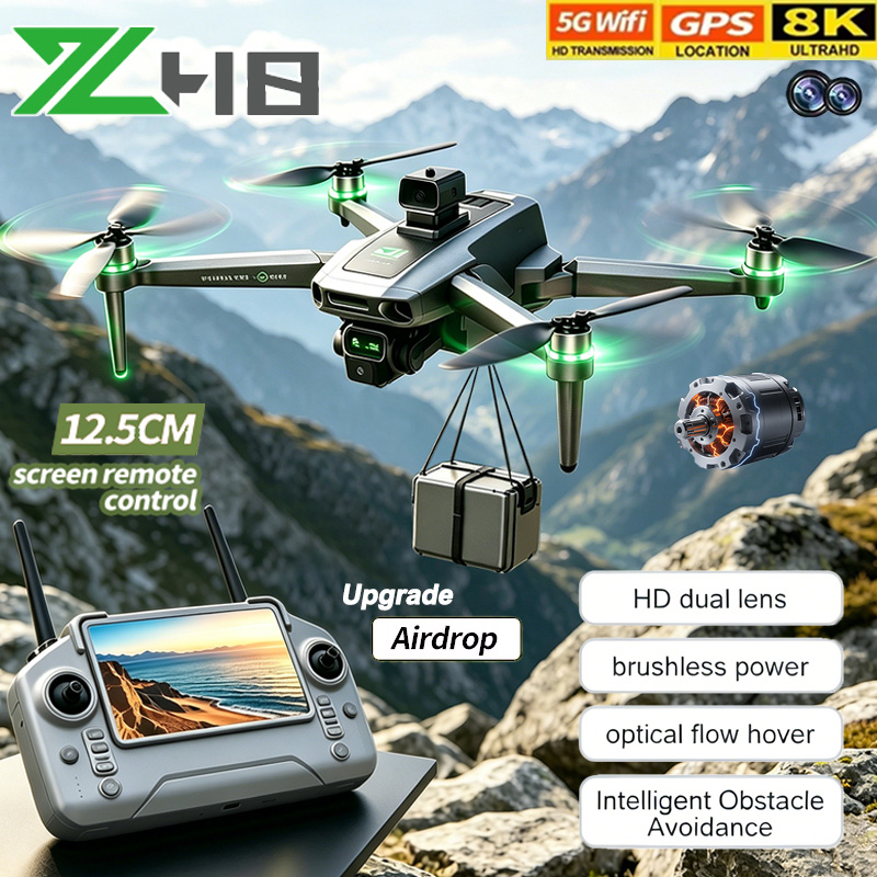Rc Plane Hobby Zone - Minis Drone ZH8 Drones 8K Professionele