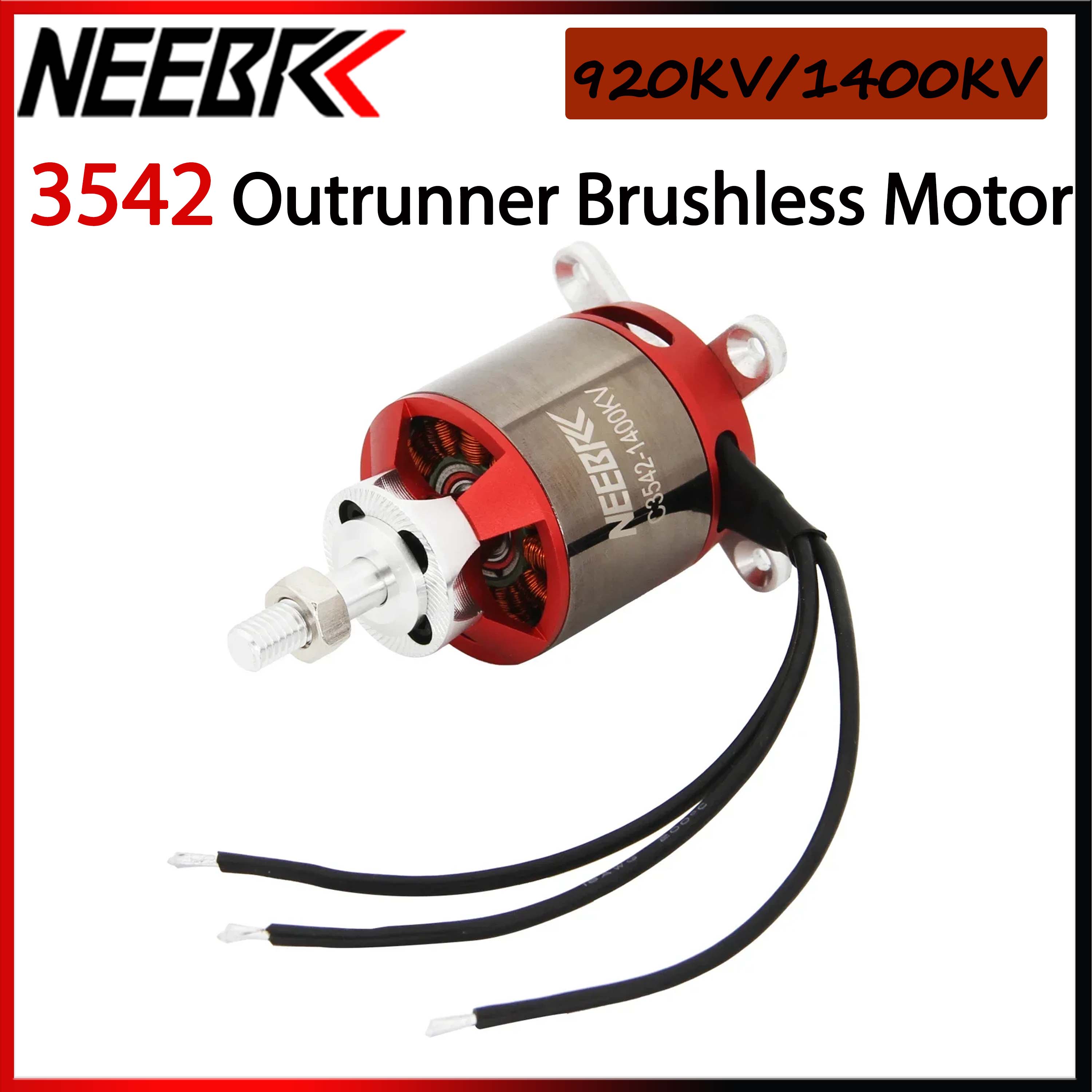 Rc Plane Hobby Zone - 1/2/4 Stuks 3542 920KV 1400KV Outrunner