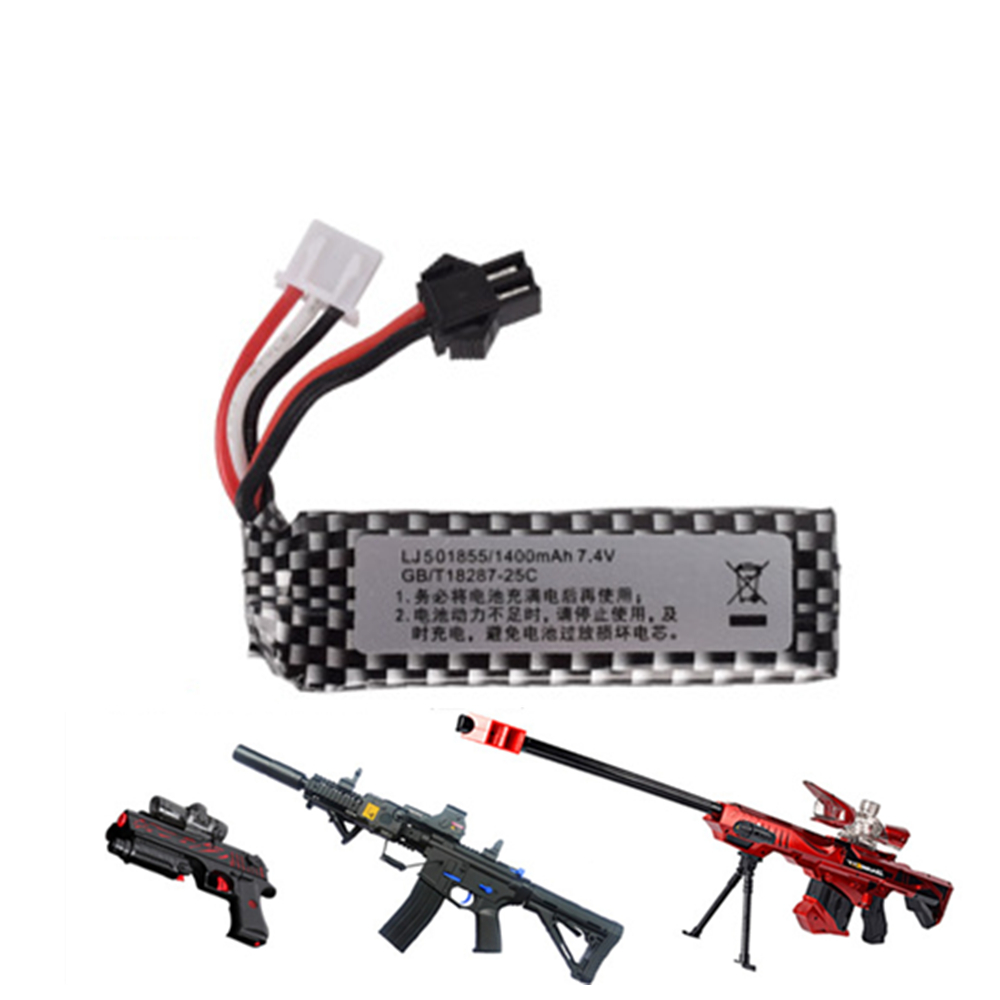Rc Hobby Hub - 7.4V 1400Mah 25C 501855 Lipo Batterij
