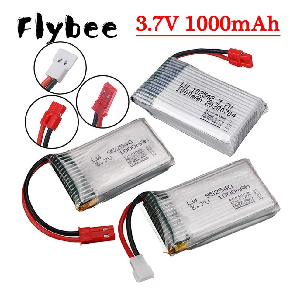Rc Hobby Airplanes - 3.7V 1000mAh Lipo-batterij voor Syma X5