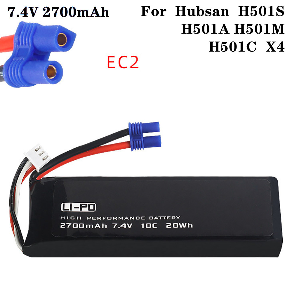Rc Hobby Hub - 7.4V 2700mAh 10C Originele Batterij voor