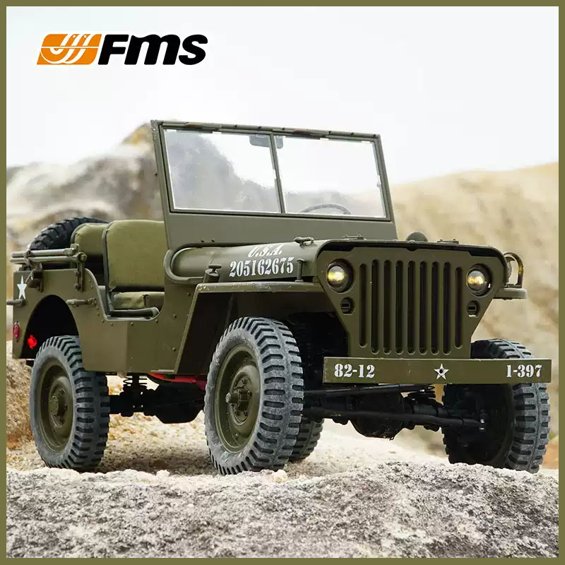 Rc Hobby Factory - FMS 1/6 Climber 1941 Willys MB