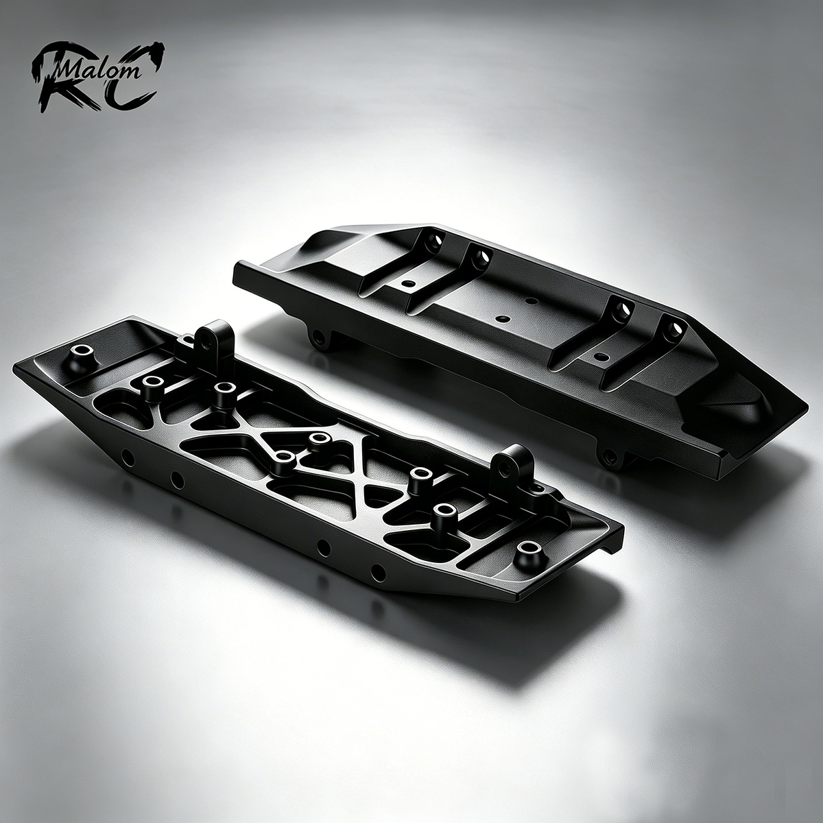 Rc Hobby Factory - Aluminium zijpedaal voor Vanquish VS4-10 Phoenix