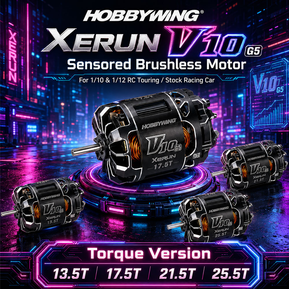 Rc Hobby Grade Plane - HOBBYWING XERUN V10 G5 Standaard &