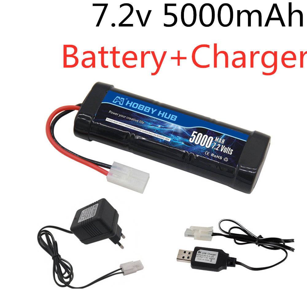 7.2V 5000mAh Ni-Mh-batterij me - Rc Hobby Hub recensie en prijs