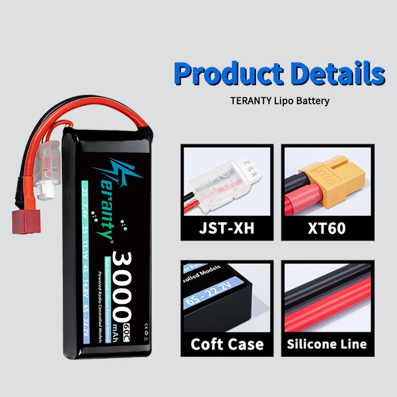 TERANTY 2S 3000mAh Lipo Batter - Rc Hobby Airplanes recensie en prijs