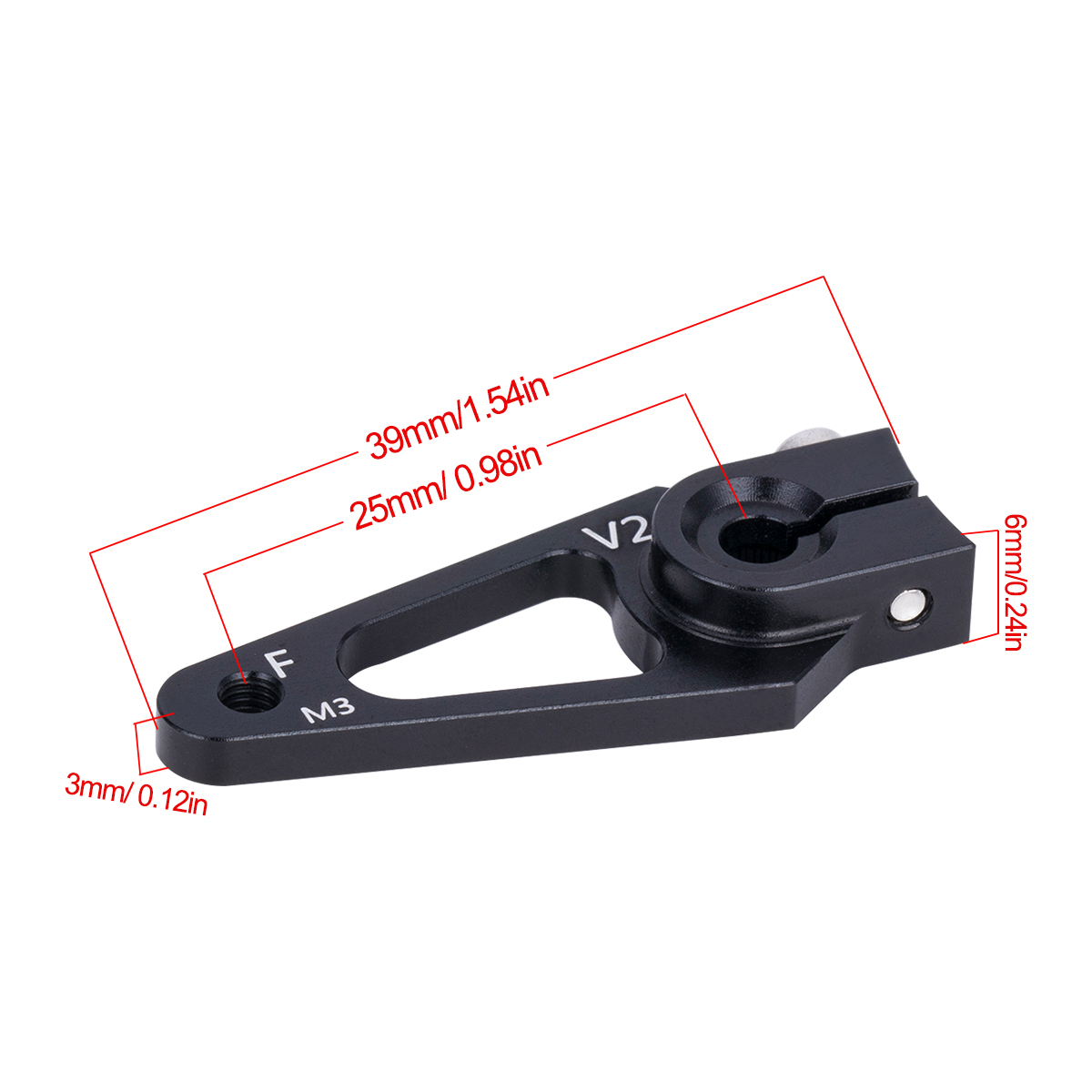 7075 Aluminium 25T Servo Horn  - Rc Hobby Factory recensie en prijs