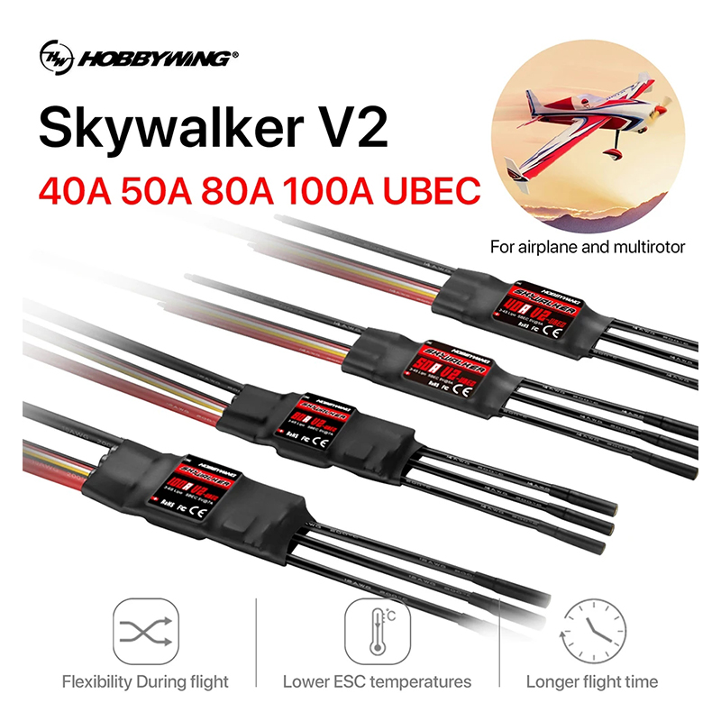 Originele Hobbywing SKYWALKER  - Rc Hobby Grade Plane recensie en prijs