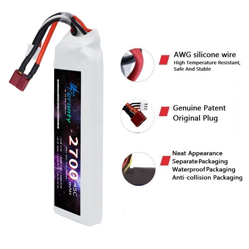 1/3 Stuks 2S 7.4V Lipo Batteri - Rc Hobby Airplanes recensie en prijs