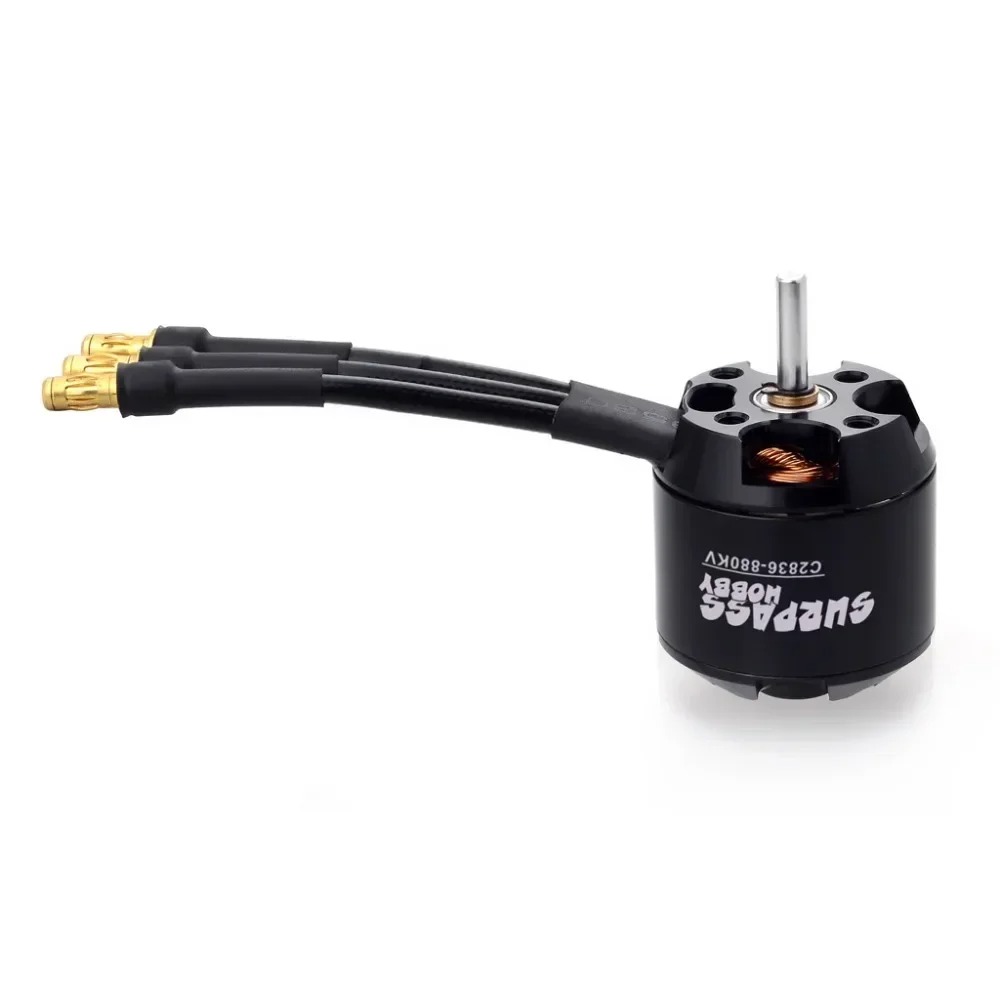 SURPASS HOBBY 2836 750KV 880KV - Rc Plane Hobby Zone recensie en prijs