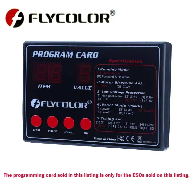 LED-programmeringskaart voor R - Rc Hobby Grade Plane recensie en prijs