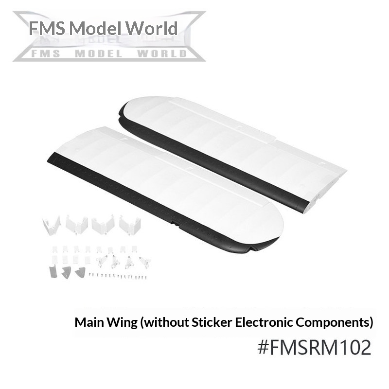 FMS RC Vliegtuig Decals Voor 1 - Rc Hobby Airplanes recensie en prijs