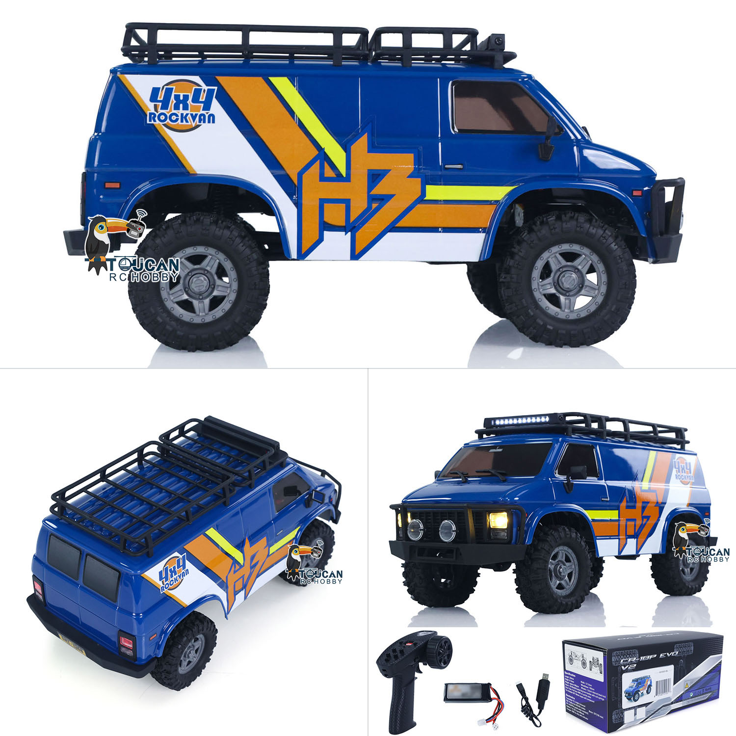 Toy 4WD Hobby Plus 1/18 RC Roc - Rc Hobby Plus recensie en prijs