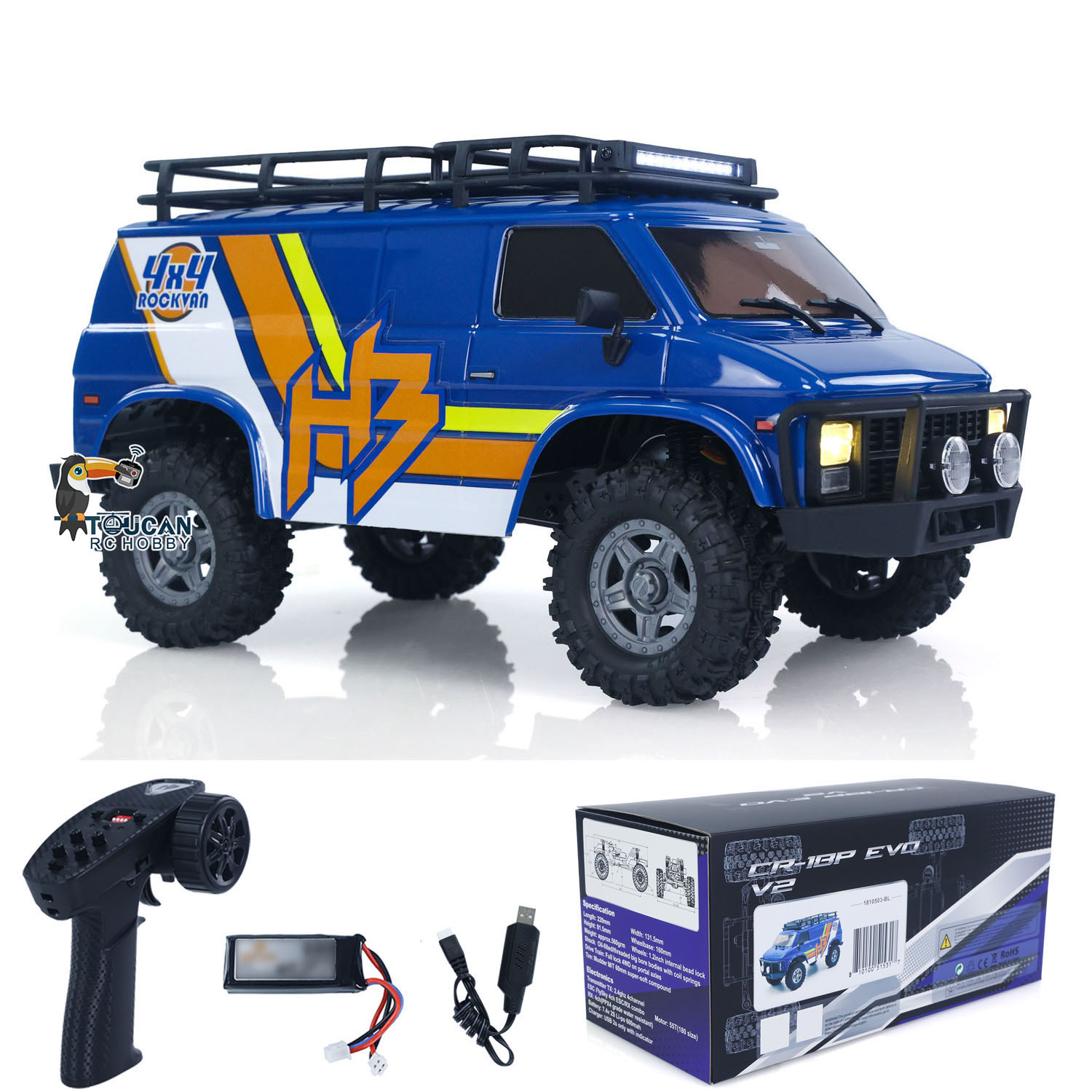 Toy 4WD Hobby Plus 1/18 RC Roc - Rc Hobby Plus recensie en prijs