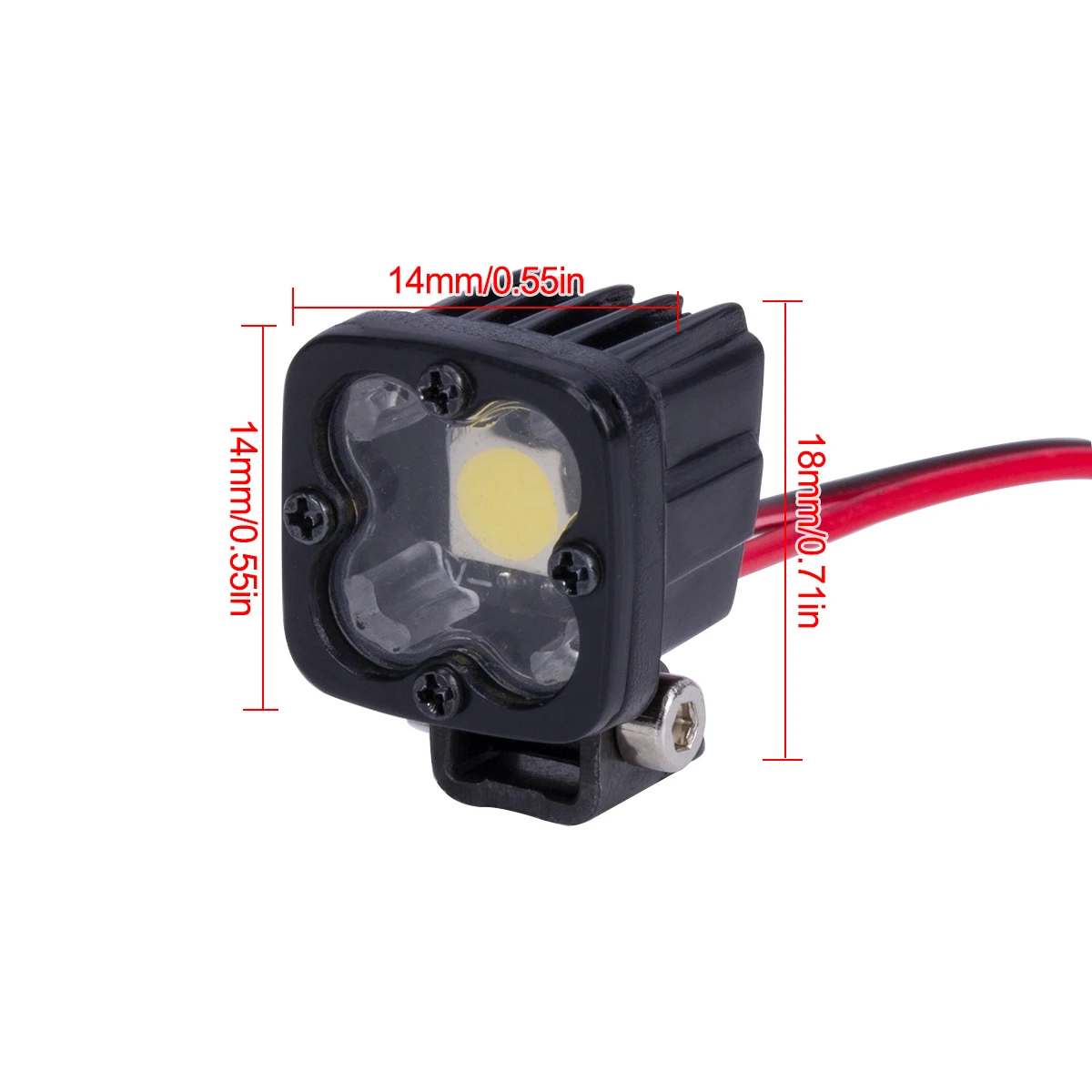 RC Auto Vierkante Heldere LED  - Rc Hobby Factory recensie en prijs