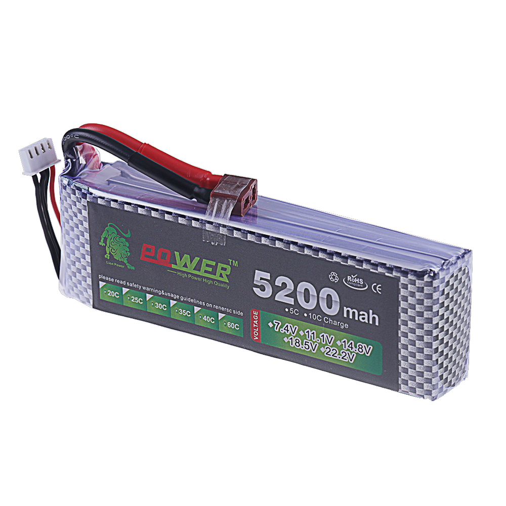 3S Lipo Batterij 11.1V 5200mah - Rc Hobby Airplanes recensie en prijs